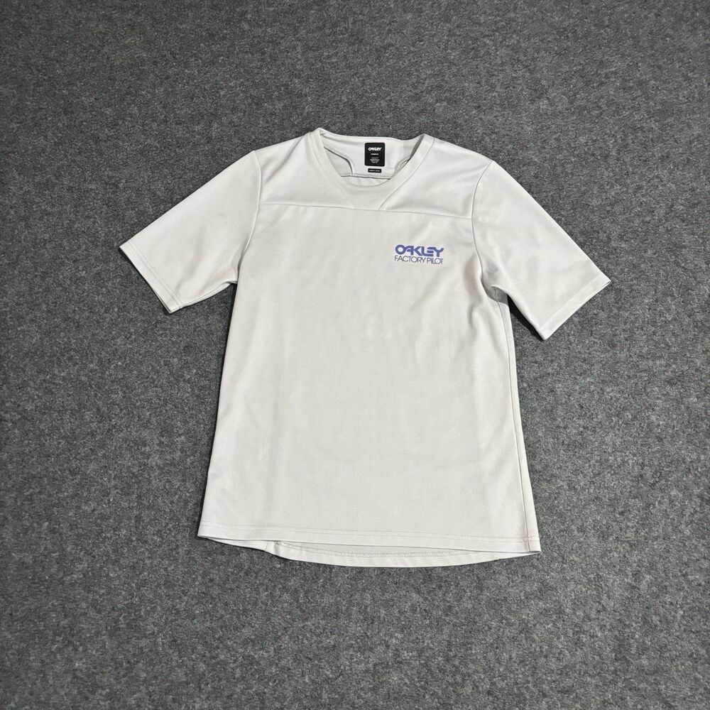Oakley T Shirt Men's Small Factory Pilot Hydrolix Gray